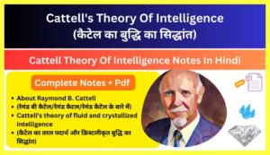 Cattell-Theory-Of-Intelligence-Notes-In-Hindi